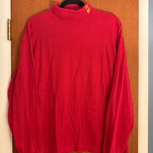 Disney Men's Turtleneck Sweater in Red